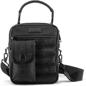 New Small Tactical Messenger Bag For Men Concealed Carry Black Crossbody Bag